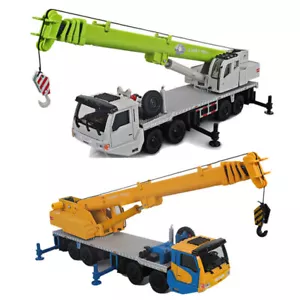 1/55 Gru Camion Giocattolo Attrezzatura da Costruzione Diecast Giocattolo Veicolo per Ragazzi Bambini - Foto 1 di 10