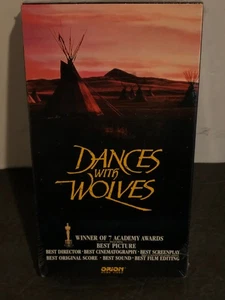 Dances with Wolves Brand New Factory Sealed VHS 1993 - Imagen 1 de 2