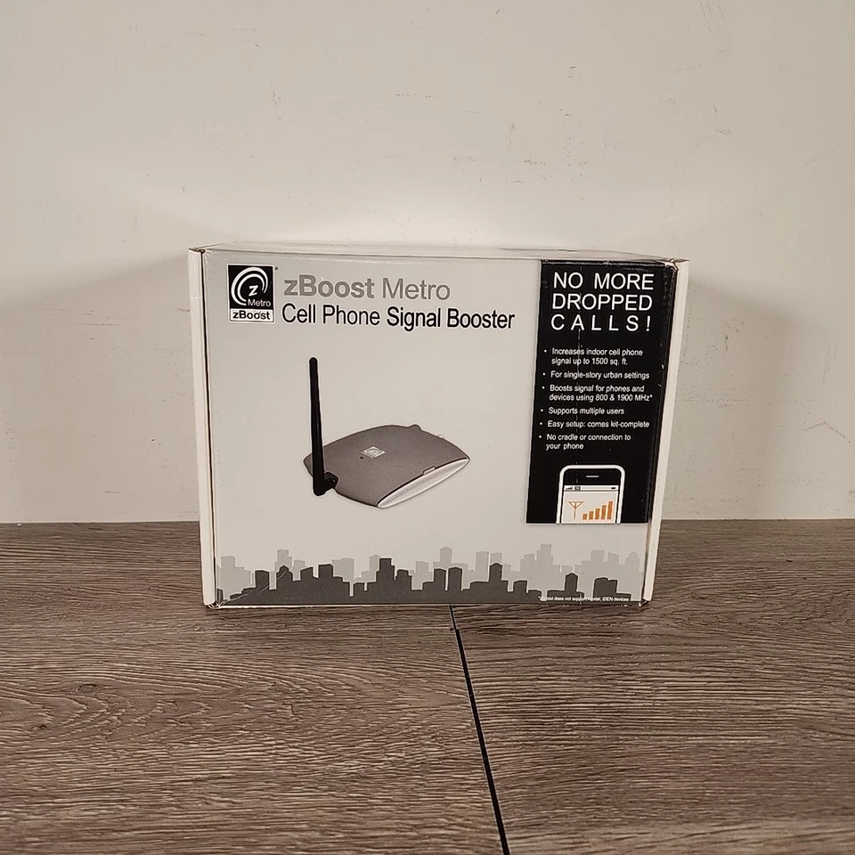 zBoost Cell Phone Signal Booster Metro YX540 Indoor Cell Zone 2010 - New In Box - Image 1 of 4