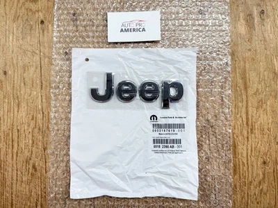 CAPUCHA PLACA EMBLEMA INSIGNIA CROMADA PARA JEEP GRAND CHEROKEE MOPAR 2011-2022 OEM Foto 1 de 4