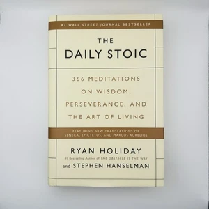 Daily Stoic : 366 Meditations on Wisdom, Perseverance, and the Art of Living by - Picture 1 of 7
