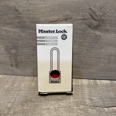 Master Lock 410Red Lockout Padlock, Keyed Different, Thermoplastic, Standard - Image 1 of 2