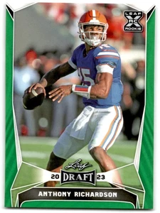 Anthony Richardson Leaf Draft 2023 versión verde novato - Colts - Imagen 1 de 2