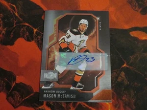 2024-25 Metal Universe Autograph Mason McTavish #62 - Foto 1 di 4