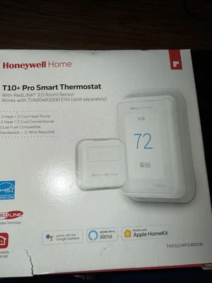 Honeywell T10 Pro Smart Programmable Thermostat (THX321WFS3001W) - Image 1 of 3