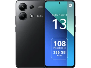 Móvil - Xiaomi Redmi Note 13, Midnight Black, 256 GB, 8 GB RAM, 6.67" AMOLED FHD - Imagen 1 de 6