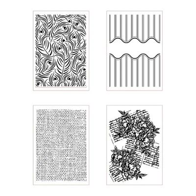 Embossing Stencils Embossing Machine Templates for Card Making Scrapbooking - Image 1 of 4