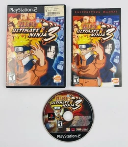Naruto: Ultimate Ninja 3 (Sony PlayStation 2, 2008) - Picture 1 of 6