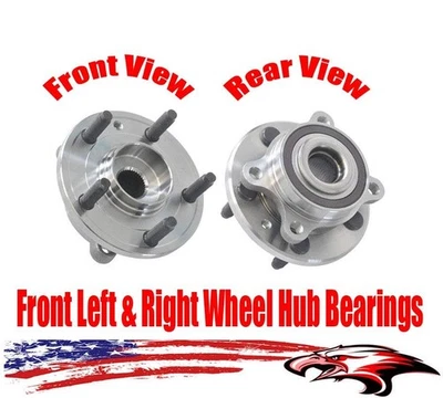 Nuevo cojinete de cubo de rueda delantero izquierdo y derecho para Ford Taurus 2010-2016 Foto 1 de 4