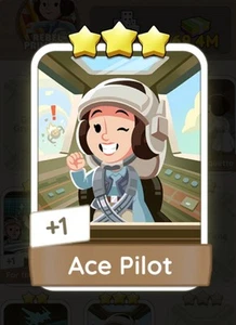 Set 7- 3⭐ ACE PILOT- ST.AR WARS / Mono-ply go Stickers - Picture 1 of 1