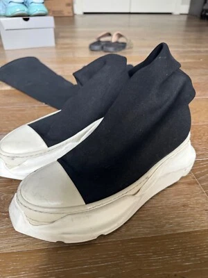Talla 39 Rick Owens DRKSHDW Medias Abstractas Botas Vaqueras Foto 1 de 4