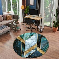 3D Green Marble ZHUA3213 Game Non Slip Rug Mat Photo Carpet Zoe