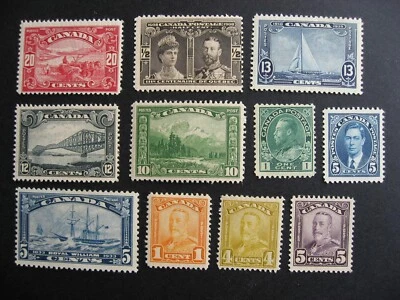 Canada 11 different better old MH check them out! - Image 1 of 2