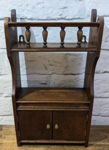 Vintage Apprentice Piece wood dresser cabinet shelf - Picture 1 of 7