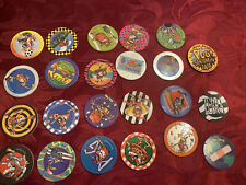 1995 CHEEZ CHEESE DOODLES POGS 20 of 21 SLAMMER CASE & 2 LAND'O'LAKES