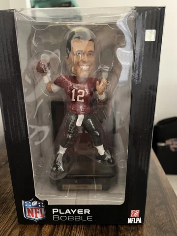 Tom Brady Tampa Bay Buccaneers Framed Jersey Showcase Bobblehead NFL Bobble Cover