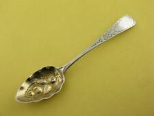 Early George III Silver small 5 1/4" Berry Spoon w/ fruit bowl LONDON c1798 W.W