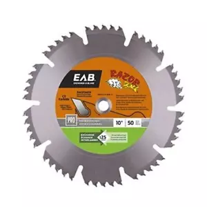 EAB Tool USA 257306 10 in. x 50 Tooth General Purpose Saw Blade Pack of 2 - Picture 1 of 1