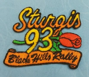 PARCHE ROSA STURGIS BLACK HILLS RALLY 1993 TOTALMENTE NUEVO - Imagen 1 de 3