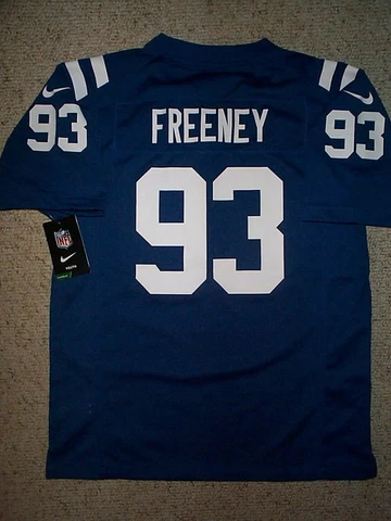 ($70) NIKE Indianapolis Colts DWIGHT FREENEY nfl Jersey YOUTH KIDS BOYS (xl) Cover
