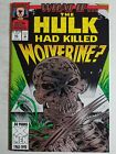 What If...? (1989) #50 - Very Fine/Near Mint - Hulk Had Killed Wolverine 