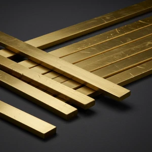 Brass Flat Bar Strip Plate 25mm Wide Multiple Sizes and Lengths Grade CZ121 - Picture 1 of 4