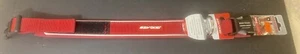 EzyDog Neo Classic Dog Collar Strong Reflective Adjustable New Red Medium - Picture 1 of 2