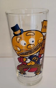 Vintage McDonalds Mayor McCheese Glass Mcdonaldland 1977 Action Series - Picture 1 of 2