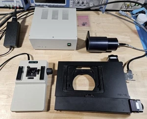 Prior Optiscan II Etapa de 3 Ejes (XY, Z) con Kit de Joystick para Microscopio Olympus - Imagen 1 de 10