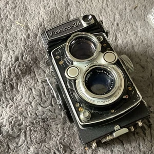 Rare Vintage Yashica 24 120 6x6 TLR Camera - Untested - Picture 1 of 20