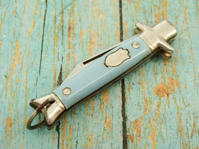 VINTAGE COLONIAL USA FISHTAIL WASHINGTON DC TOURIST POCKET KNIFE FOB MINI KNIVES - Image 1 of 4