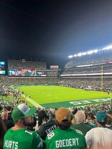 4 Philadelphia Eagles v Dallas Cowboys 9/4/25 Home Opener Lower Level home side - Picture 1 of 2