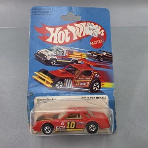 Vintage Hot Wheels Mirada Stocker #10 Red Coupe 1700 Diecast Blackwall 1980 - Picture 1 of 13