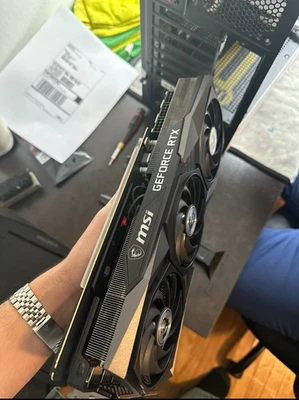 MSI GeForce RTX 3080 GAMING Z Trio LHR 10GB GDDR6X Graphics Card - Image 1 of 2