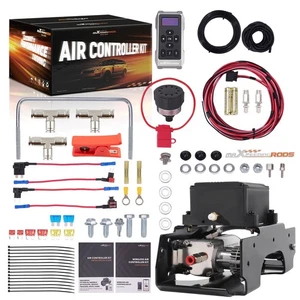 Wireless Universal Towing AIr Spring Bag Compressor Controller Kit for Motorhome - Picture 1 of 23