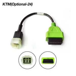 Motorcycle Diagnostic Cable For KTM 6PIN to OBD2 16pin Female adapter - Picture 1 of 1