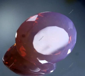 85 Ct Natural Pink Opal  Oval Australian Certified Untreated Gemstone - Picture 1 of 5