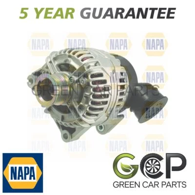 NAPA Alternator Fits BMW 3 Series 1998-2007 5 Series 1996-2004 Z3 1995-2002 - Image 1 of 2