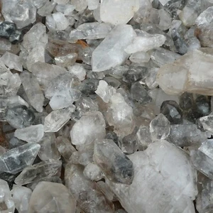 Cuarzo tibetano - grado A - rocas ásperas - mineral cristal piedra al por mayor - Imagen 1 de 40