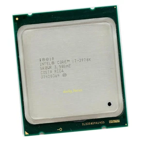Intel Core i7-3970X 3.5 GHz LGA2011 6 cores SR0WR 12 threads CPU Processor 15 MB - Picture 1 of 4
