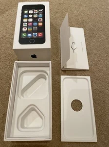 Apple iPhone 5s Space Gray 16GB Empty Box - Zdjęcie 1 z 7
