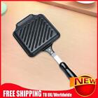 Pancake Roast Grill Mold Iron Grilled Foldable Grill Frying Pan Durable Bakeware