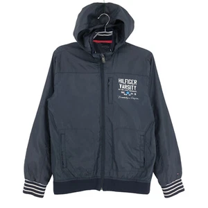 Tommy Hilfiger Boys Hooded Bomber Jacket Size 16 J. - Picture 1 of 10