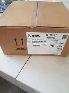 ZEBRA Z-PERFORM 1000D - MOBILE THERMAL LABELS 101.6MM X 152.4MM - 1 Box Of 16 - Picture 1 of 5