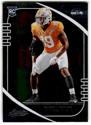 2020 Panini Absolute Darrell Taylor Rookie #126 Seattle Seahawks - Image 1 of 2