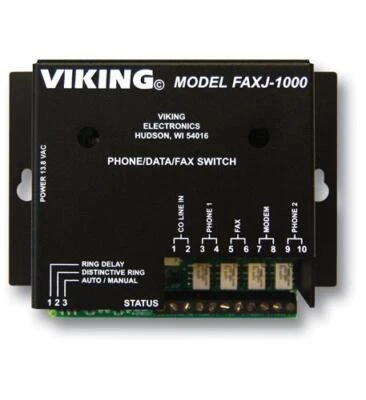 Viking electronics FAXJ-1000 Faxjack Phone/fax Switch - Image 1 of 2