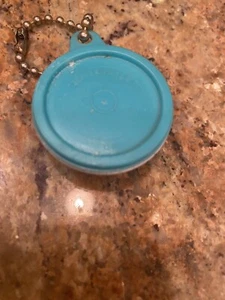 Wonderlier bowl in Fireworks Speckled with an aqua lid. - Picture 1 of 4