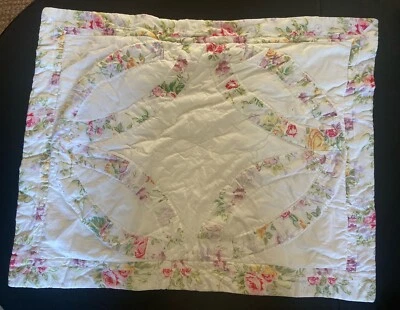 Funda de almohada estándar/falsa de colección acolchada sin marca Shabby Chic/Boho Cottage en muy buena condición Foto 1 de 3