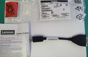 Lenovo cavo cable 43N9160 DISPLAY PORT DP to single link dvi-d 45j7915 - Afbeelding 1 van 5