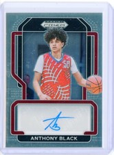 2022-23 Panini Prizm Draft Picks ANTHONY BLACK Rookie AUTO Autograph RC Magic